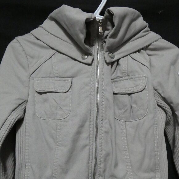 GUESS | xs - extra small | Stylish Light Grey Coat - Picture 4 of 16